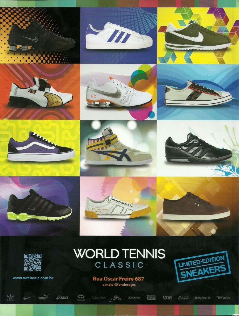 Cool - Anúncio World Tennis Classic- Abril 12